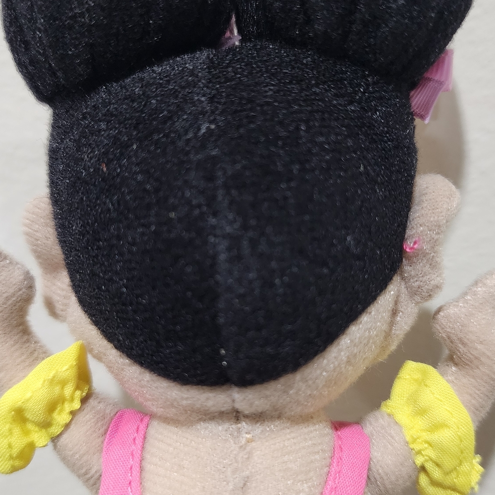 100 PACKS | 6 Inch Charming Pink and Yellow Stuffed Doll - Picture 5 of 13